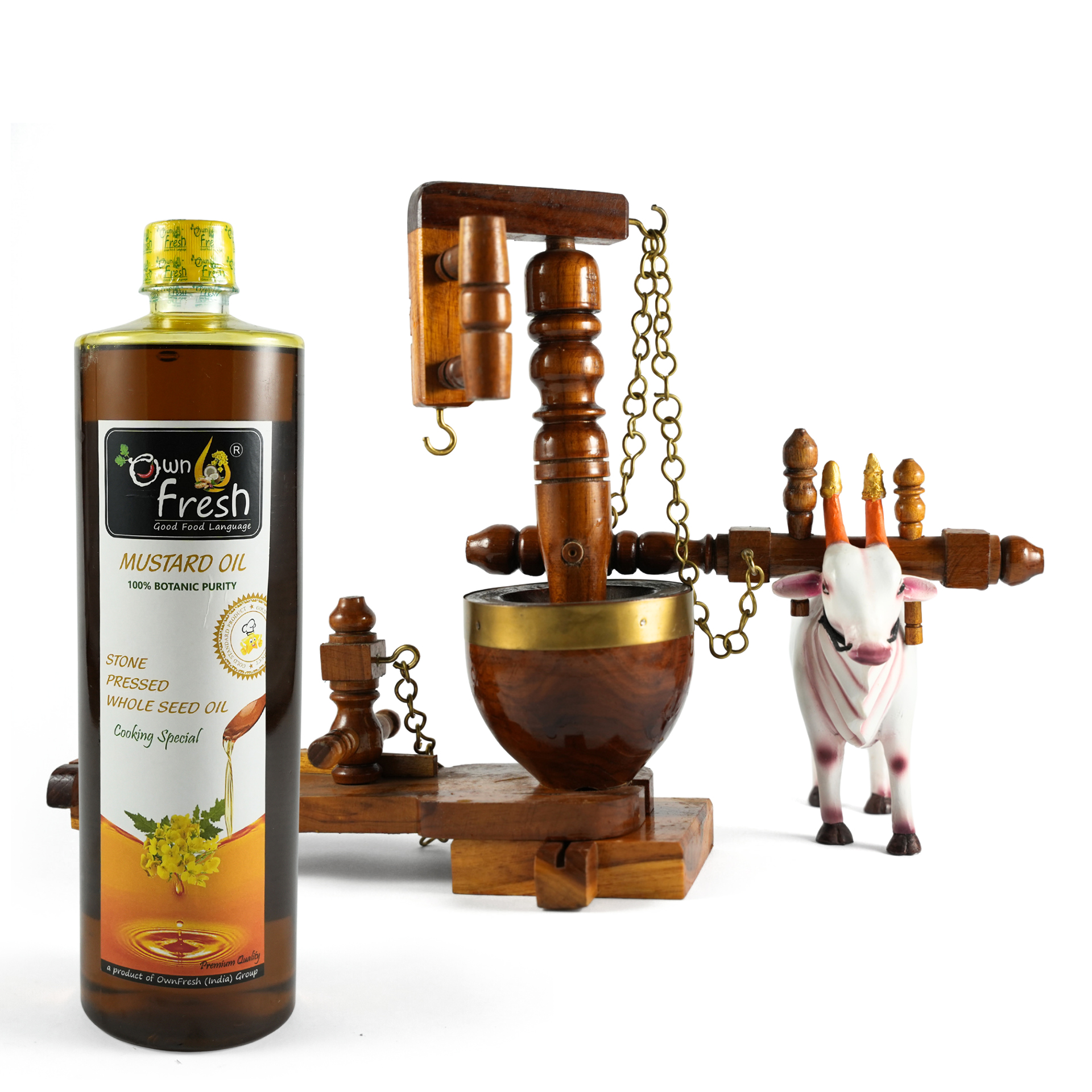 Traditional kachi ghani oils are the top choice for restaurants and modern Indian kitchens