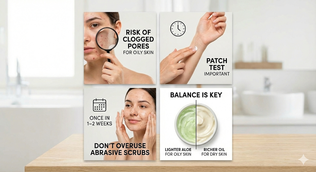 Rediscover natural skin care with aloe vera and coconut oil