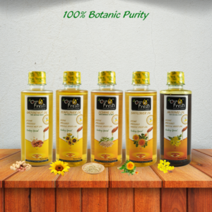 OwnFresh Stone Pressed Kacchi Ghani Oil 250 ML Combo pack of 5