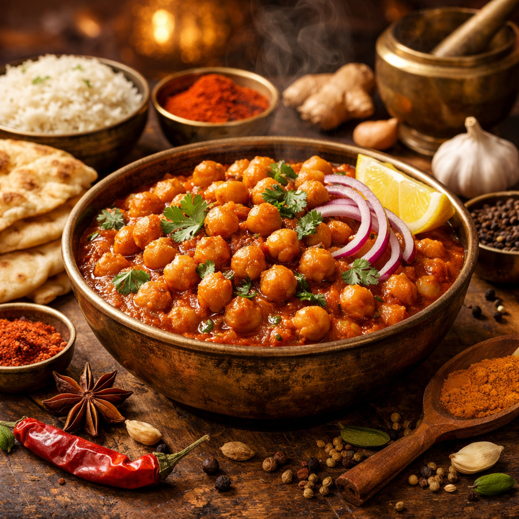 traditional chana masala recipe