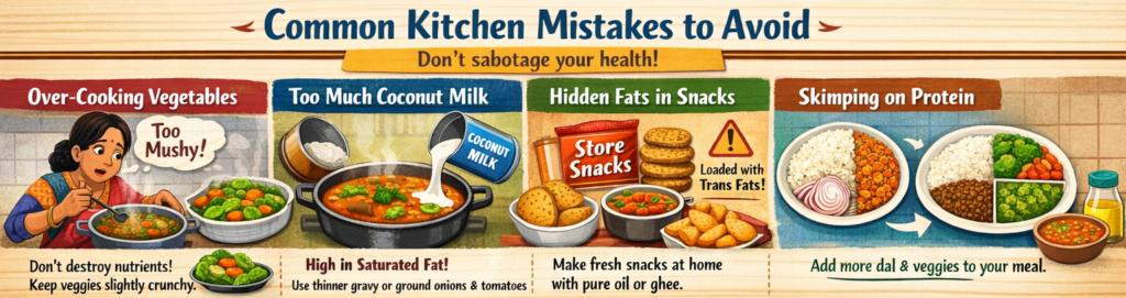 Common kitchen mistakes to avoid