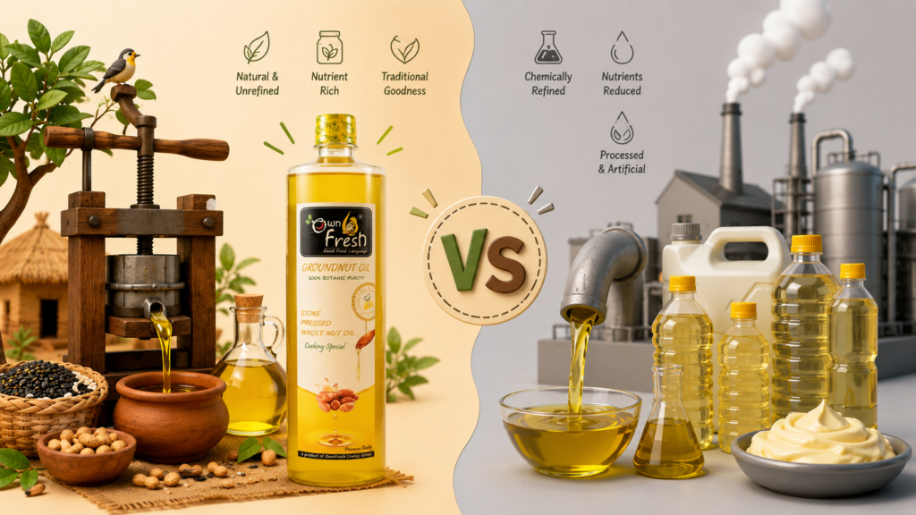 Traditional vs industrial oil extraction Choosing the right cooking oil